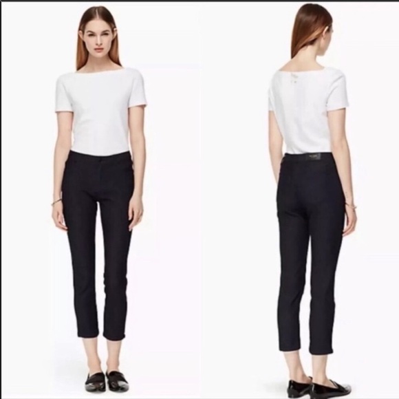 Broome Street by Kate Spade lean denim capris NWT! - Picture 1 of 10